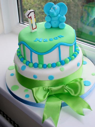 My Sons 1st Birthday Cake - Cake by Sweet_Tooth