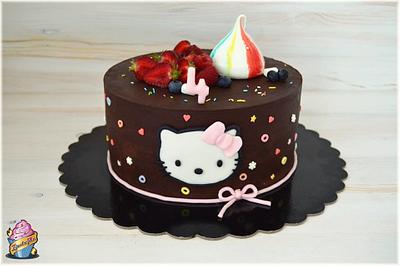 Hello Kitty - Cake by zjedzma