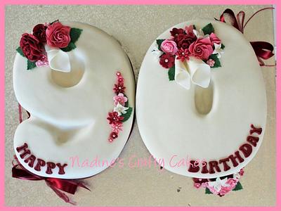 90th birthday - Cake by Nadine Tyrrell