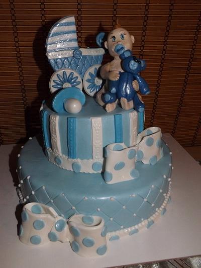 Baby boy - Cake by Katarina