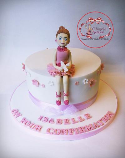 Confirmation Girl - Cake by Agatha Rogowska ( Cakefield Avenue)