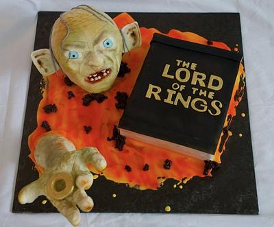 Lord of the rings - Gollum cake - Cake by Tali