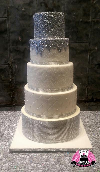 Sliver & Crystal - Cake by Cakes ROCK!!!  