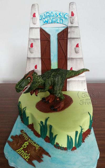 The T-Rex cake  - Cake by Hima bindu
