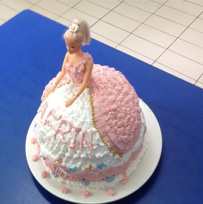Barbie cake - Cake by jamedelight