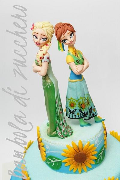 Frozen Fever Cake - Cake by bamboladizucchero