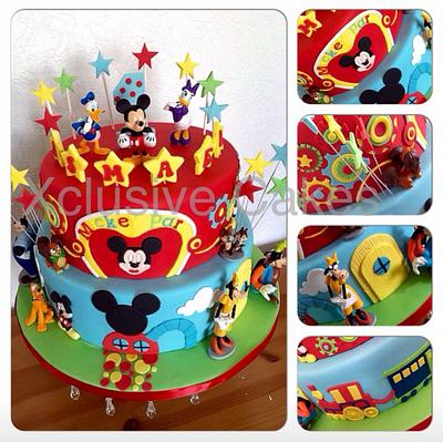 Mickey mouse clubhouse cake - Cake by Tahira