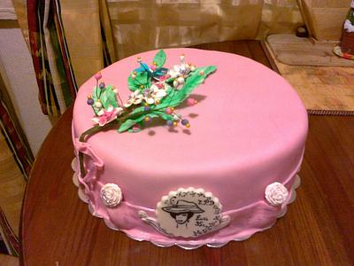 pink cake - Cake by Love Cakes - Жана Манолова