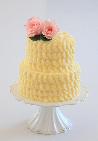 Spring Inspired Rosette Cake - Cake by Alison Lawson Cakes
