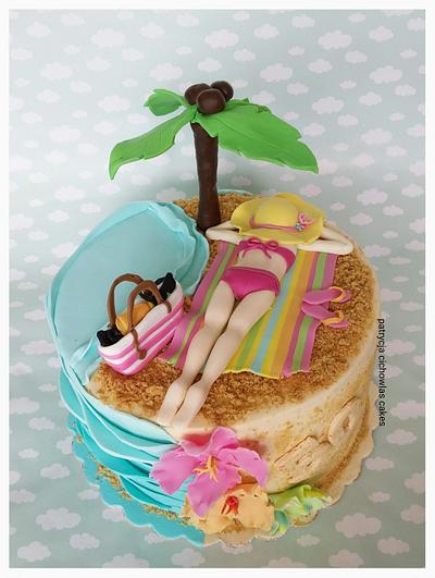paradise cake - Cake by Hokus Pokus Cakes- Patrycja Cichowlas