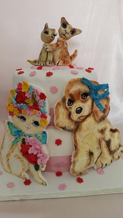pets cake - Cake by Mona Art Gateaux