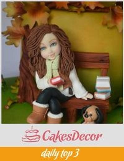 autumn cake ..Im Speechless....I can't believe that..thank you so much to all of you <3<3 - Cake by Marias-cakes