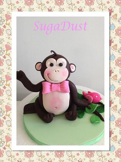 Baby Shower Cheeky Monkey! - Cake by Mary @ SugaDust