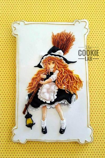 A Witch with a Japanese twist....  - Cake by The Cookie Lab  by Marta Torres