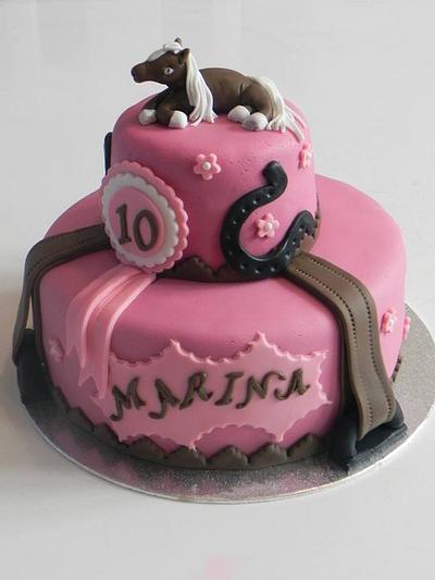cake horse - Cake by cendrine
