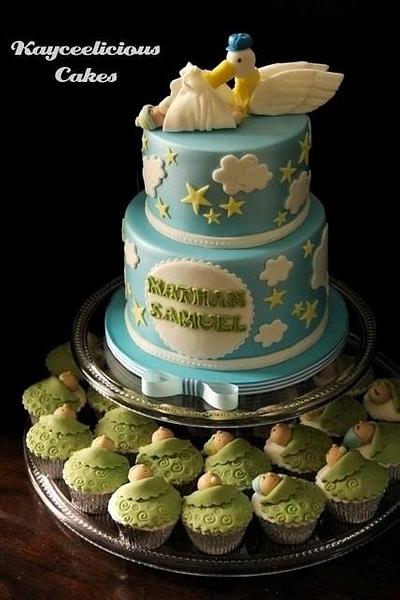 Baby Shower Cake  - Cake by Kayceelicious