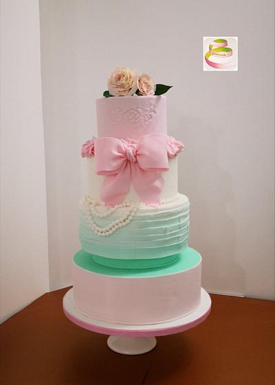 wedding cake - Cake by Ruth - Gatoandcake
