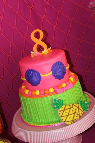 Luau Party  - Cake by Kimberly Cerimele