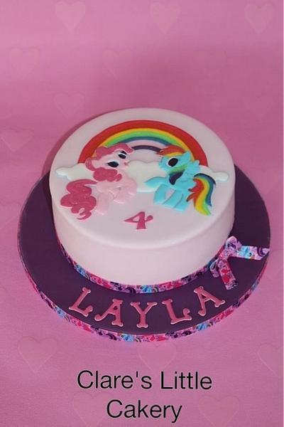 My Little pony cake - Cake by Clareslittlecakery