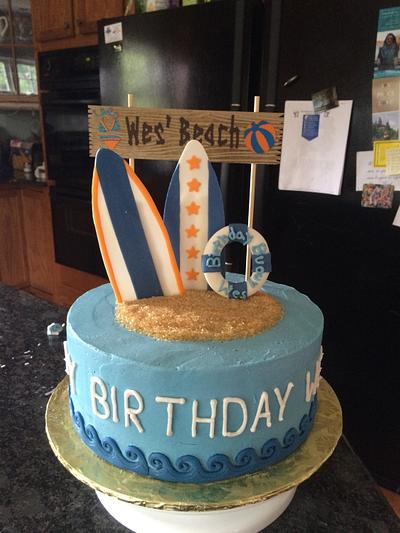 Birthday Buoy  - Cake by Laura Willey