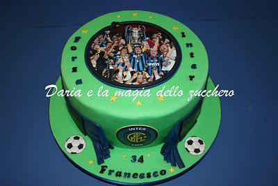 Inter soccer cake - Cake by Daria Albanese