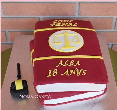 LIBROS APILADOS, CAKE BOOKS - Cake by Sílvia Romero (Noma Cakes)