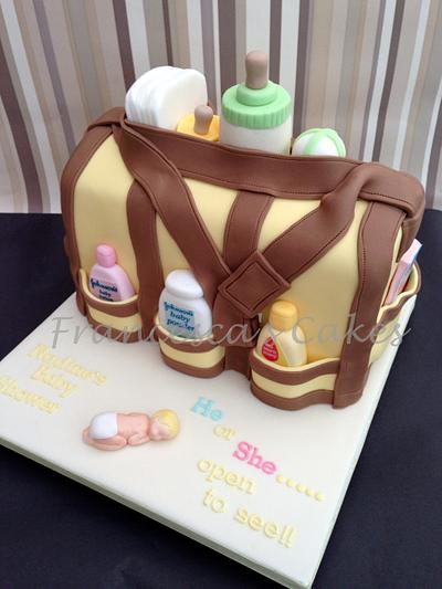 Nappy bag - Cake by Francesca's Cakes
