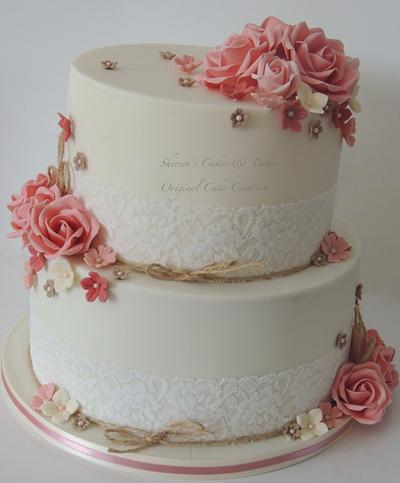 Rustic Vintage - Cake by Shereen
