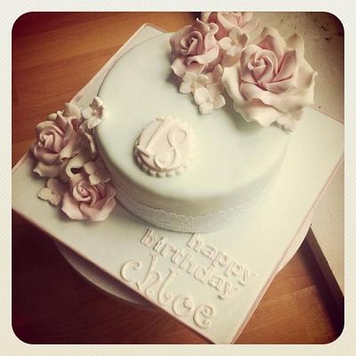 18th Birthday - Cake by missbrianab