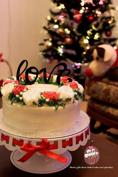 Wedding Anniversary Cake - Cake by Maria's