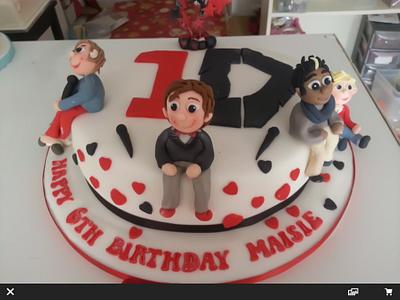 The One Direction Cake - Cake by Louise