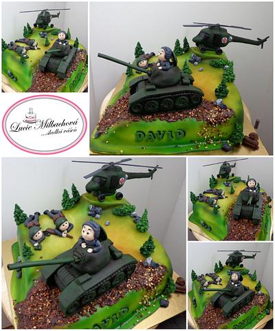 military - Cake by Lucie Milbachová (Czech rep.)