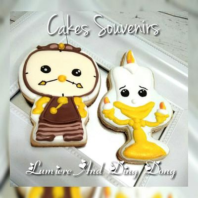 Lumiere y Ding Dong - Cake by Claudia Smichowski