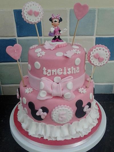 minnie mouse - Cake by lucysyummycakes