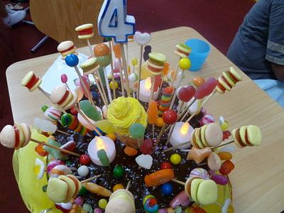 Candy Birthday Cake - Cake by Digna