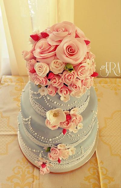Wedding&Roses - Cake by Gera