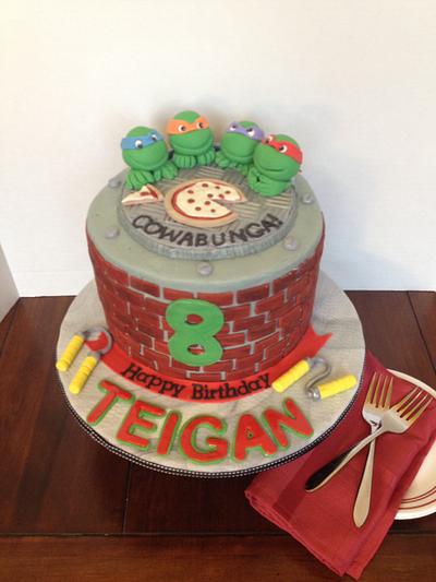 TMNT birthday - Cake by Sweet Traditions