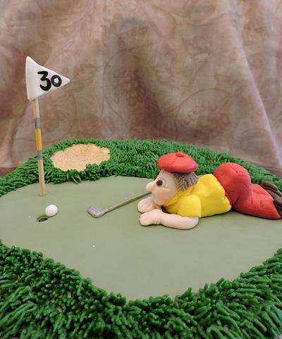 Golf Buddy - Cake by Theresa