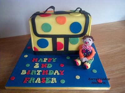 Mr Tumble & his spotty bag x - Cake by Kerri's Cakes