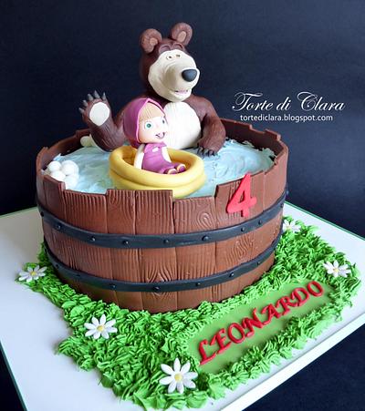 Masha and the bear cake - Cake by Clara