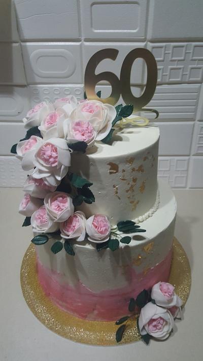  Sixty in Pink - Cake by Karamelo Cakes & Pastries