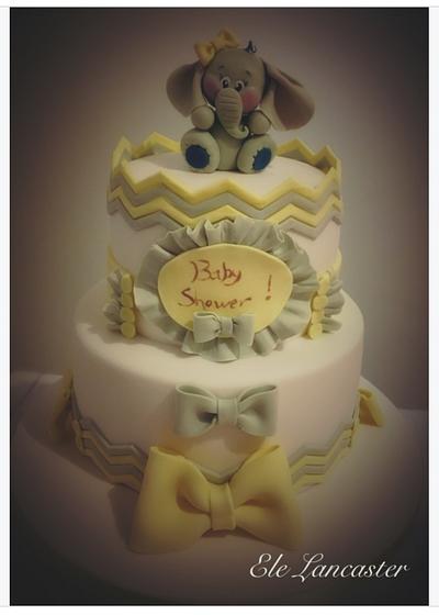 Baby shower! - Cake by Ele Lancaster