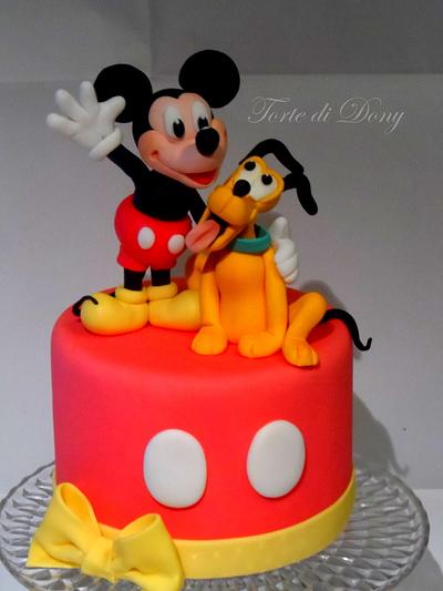 Mickey and friends - Cake by Donatella Bussacchetti