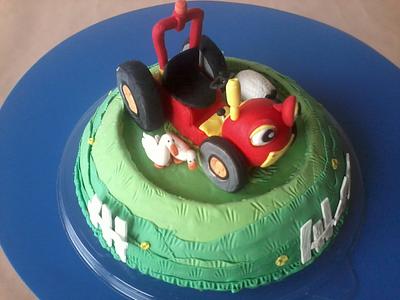 Tractor Tom - Cake by Sara