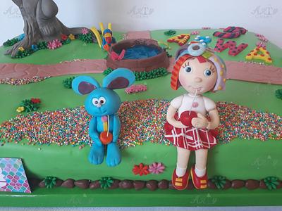 Everything's Rosie cartoon - Cake by Arty cakes
