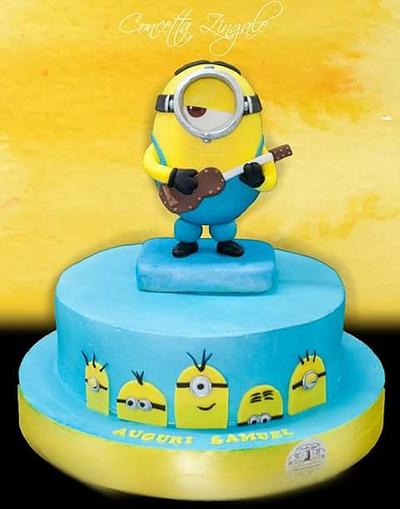 Minion cake - Cake by Concetta Zingale