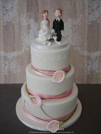 Sweet wedding - Cake by Annica