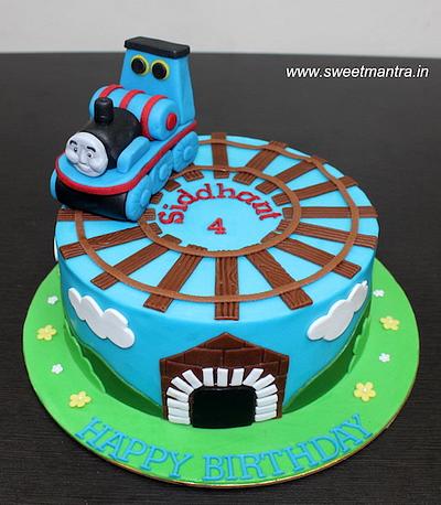 Train cake - Cake by Sweet Mantra Homemade Customized Cakes Pune