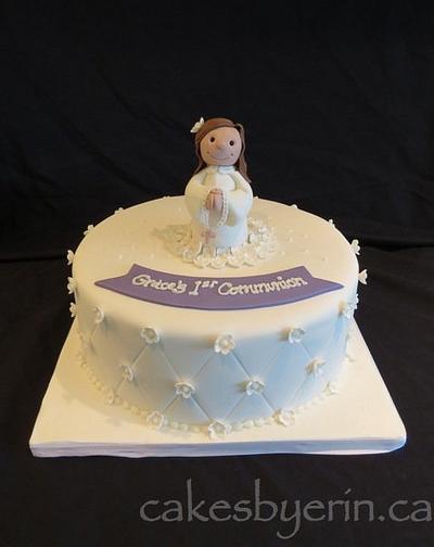 First Communion Cake - Cake by erinCA