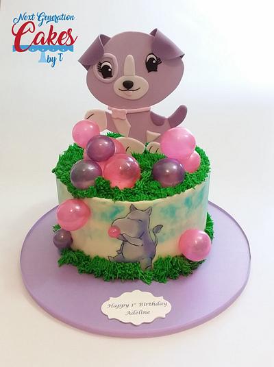My pal violet cake  - Cake by Teresa Davidson